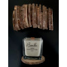 Dessous de bougie - Bois